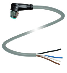 Pepperl+Fuchs 240768-100000 Złącze konfekcjonowane czujnika/aktuatora V1-WV4A-25M-PVC, piny: 4, 25 m, 1 szt.