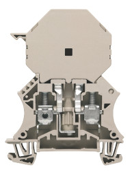 Złączka szynowa bezpiecznikowa Weidmuller poziomy: Pojedynczy 20 → 8AWGŚruba W raster: 11.9mm 6.3A 70 V AC/DC