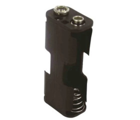 Uchwyt do baterii, x 2, montaż zatrzaskowy