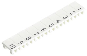 Pasek do etykietowania Wieland Electric 9705A/5/10 B 181-190 04.845.1953.0, 25 szt.