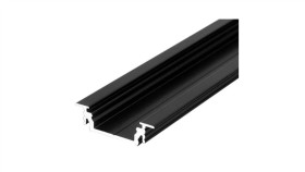 Profil Led Groove10 1M Anodowany Czarny Wpuszczany Do Frezu Meblowy 76200021