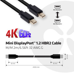 kabel Mini DisplayPort
