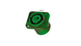 Speakon 4 polig chassis soldeer groen