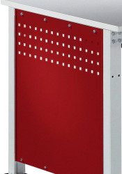 Manuflex ZB3350.3003 Panel boczny DO UNIWERSALNEGO standardowego stołu roboczego, szer. X wys. 606 x 606 mm, do głębokoś