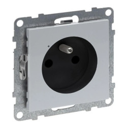 SUNO with Netatmo gniazdo connected zaciski aut. 16A aluminium 722381