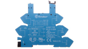 Wąskoprofilowe Gniazdo 6,2Mm Do Przekaźników Serii 34, 6-24V Ac/Dc 93.51.0.024