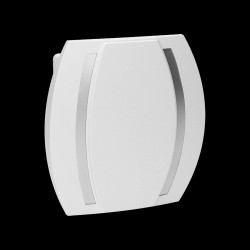 Dzwonek Kameleon Gong 230V. biało-srebrny OR-DP-VD-163/W-G