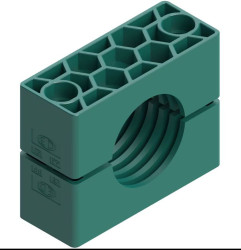 Obejma do rur hydraulicznych Dwie RCP228X Parker