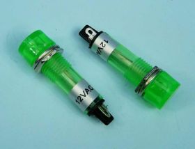 KONTR.LED ZIELONA 12V 9,5mm