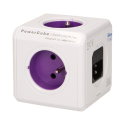 Rozgałęźnik Power Cube ReWirable USB + 4 wtyczki podróżne 1830/FRRU4P