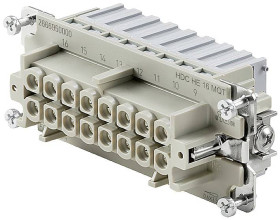 Weidmüller HDC HE 16 FQT 2666950000 Wkładka złącza żeńskiego 1 szt.