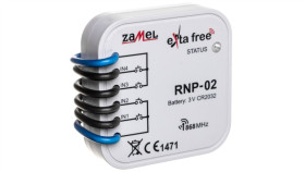 Radiowy Nadajnik Dopuszkowy 4-Kanałowy Rnp-02 Exf10000036