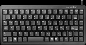 G84-4100LCMDE-2 Keyboard - USB - black - compact - German