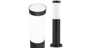 Lampa Ogrodowa Zewnętrzna E27 Czarny Słupek 45Cm Lilium Lumiled