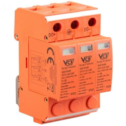 Ogranicznik przepięć SPD DC 1200V Typ T2 3P 20kA/40kA fotowoltaiczny VCX