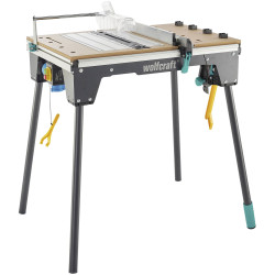 Wolfcraft 6907000 Master Cut 2200: Compact versatile 4-in-1 machine table