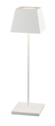 Lampa ogrodowa bezprzewodowa na stół USB MAHE LED WHITE 8397 Nowodvorski