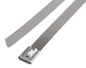 Opaska kablowa 840mm 12 mm Stal Stal nierdzewna RS PRO