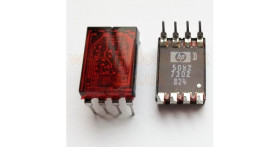 5082-7302 7.4mm red numerical indicator - Hewlett Packard
