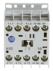 Stycznik 24 V dc Allen Bradley styki: 3 2.2 kW 5 A 3NO Śruba 100-K05ZJ10