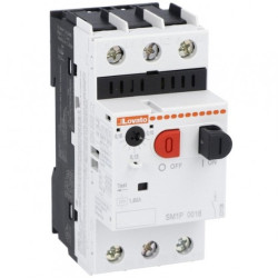 Wyłącznik silnikowy termiczny 9-14A 5,5kW 3-biegunowy 3P (230/400V AC) 3-modułowy SM1P1400 LOVATO
