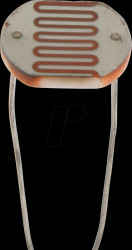 PGM1202 LDR, 250mW, 8..20kOhm, 560nm, 250VDC, ØLED: 12mm