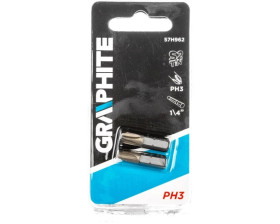 Końcówki wkrętakowe PH3 x 25 mm, 2 szt. /5kpl./