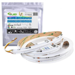 Taśma LED COB RGB cyfrowa WS2811 630 chips 24V 12W IP20 - ED00031532 /odcinki po 5 m/
