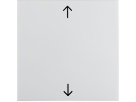 S.1/B.3/B.7 Klawisz z nadrukiem symbolu "strzałki" biały 16208919 HAGER