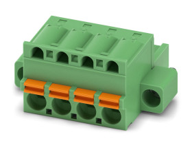 Złącze PCB 4 -pinowe raster 5.08mm Montaż na panelu Żeński Phoenix Contact