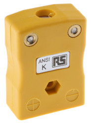 Złącze termoparowe Złącze termoparowe RS PRO do Termopara typu K Standardowy