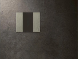 LIVING NOW ramka 2mod. steel KA4802ZG