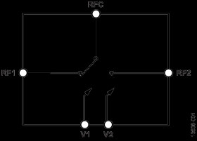 0.1 GHz to 50 GHz, GaAs, MMIC Reflective SPDT Switch