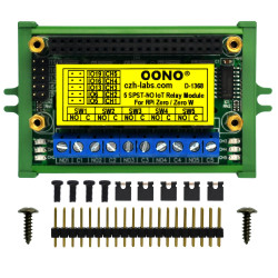 Screw Mount 5 SPST-NO RPi IoT Power Relay Module for Raspberry Pi Zero / Zero-W