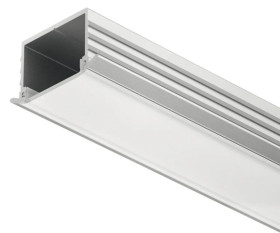 Profil LED wpuszczany, biały opal, 1191 Häfele Lighting, 83372984