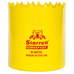 Starrett BF6115 DCH056M Deep Cut Bi-Metal Holesaw 56mm