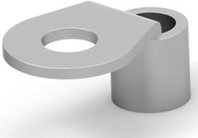 Uninsulated ring cable lug, 10.5-16.8 mm², AWG 6, 6.73 mm, M6, metal, 35678