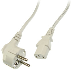 Kabel zasil. PC 1,8m komp. jasny OMY3x0,75