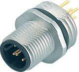 binder 86 0131 0000 00005-20 Złącze niekonfekcjonowane czujnika/aktuatora złącze męskie z kołnierzem Ilość pinów: 5 1 sz