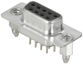 Weidmüller D-SUB F6.1 T09VU 3.2B2 TY BK 2626660000 Złącze żeńskie D-Sub 0 °, 180 ° Ilość styków: 9 lutowane 1 szt.