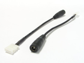 Złącze taśmy LED 8mm z gniazdem DC 2.1/5.5