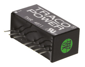 Przetwornica DC-DC, 2W, Uwe 36 → 75 V DC, Uwy 5V dc, Iwy 400mA, TRACOPOWER