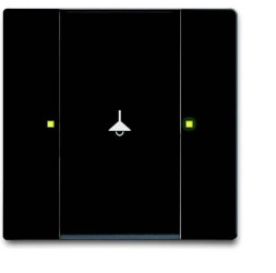 Busch-Jaeger 6125/02-885 2CKA006115A0204 Moduł wejściowy czarny, czarny głęboki (ral 9005) 1 szt.