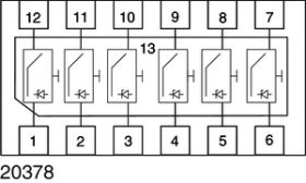 VEMI65AB-HCI 6-Channel EMI-Filter with ESD-Protection