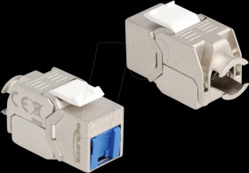 87898 Keystone module RJ45 socket / LSA, Cat.6a, with dust protection