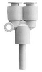 Złączka pneumatyczna Wciskane 1/4 cala Wciskane 1/4 cala SMC Adapter gwintowany prosty