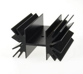 Radiato SK129/35 czerniony 35mm H 6,9K/W 42mm 24,8mm