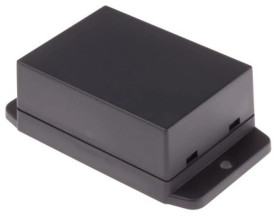 Obudowa Czarny z kołnierzem, 70 x 50 x 29mm, RS PRO