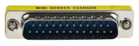 Adapter D-sub z typu D-Sub z 25 stykami na rodzaj Żeński z rodzaju Męski na typ D-Sub z 25 stykami