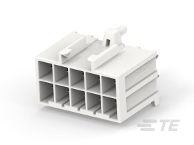 Wtyk PCB 10-pinowe raster: 3.96mm 2-rzędowe TE Connectivity Montaż na płytce drukowanej